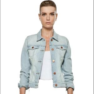 J Brand Blue Jean Denim Jacket Atomic Wash  S $228
